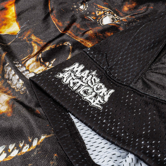 Houston Texas Exclusive Mesh Mens Jersey (Black/Orange)