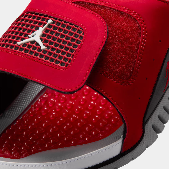 Hydro 4 Retro Slide Mens Sandals (Fire Red/Black/Cement Grey/White)