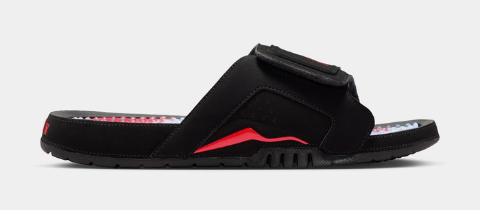 Hydro VI Retro Slide Mens Sandals (Black/Infrared 23)