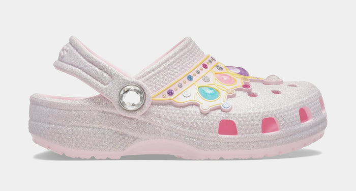 IAM Princess Classic Clog Infant Toddler Sandals (Pink Milk/Multicolor)