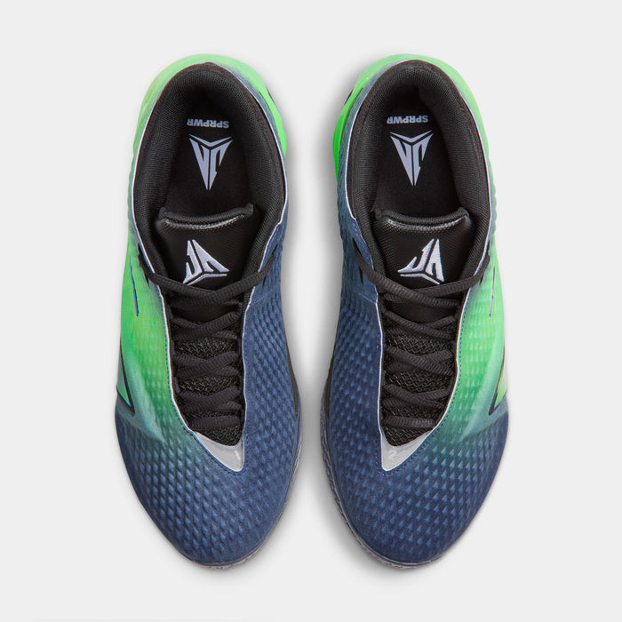 Ja 4 Nightmare Mens Basketball Shoes (Obsidian/Black/Voltage Green/Metallic Silver)