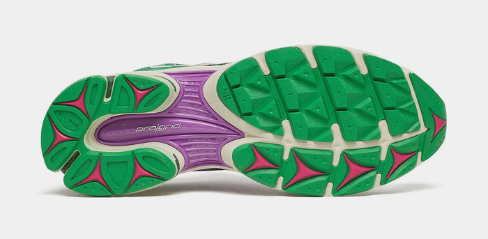 Jaetips x Saucony Progrid Triumph 4 Sugar Maple Mens Lifestyle Shoes (Green/Pink/Multi Color)