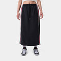 JDN Flight Fleece Womens Skirt (Black/Red)