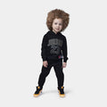 JDN Jersey Pullover and Jogger Infant Toddler Set (Black/Yellow)
