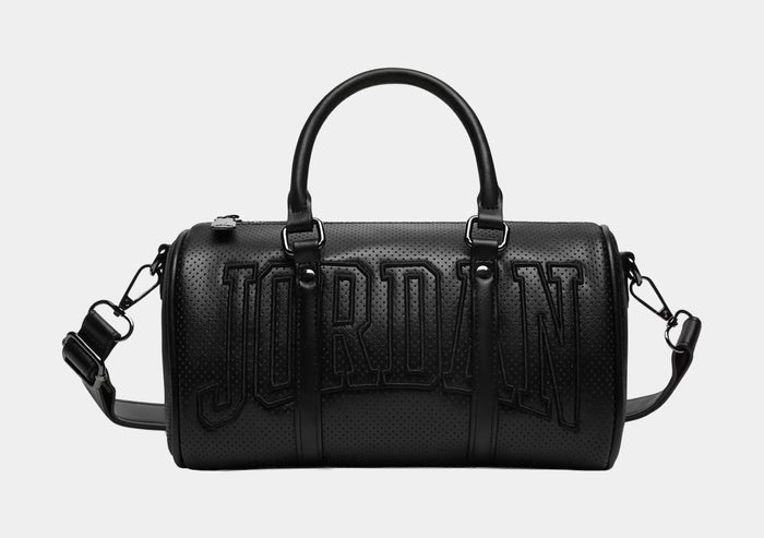 JDN Perforated Mini Duffle Mens Bag (Black)
