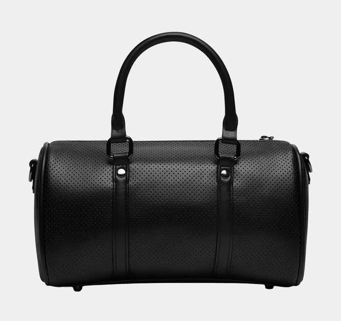 JDN Perforated Mini Duffle Mens Bag (Black)
