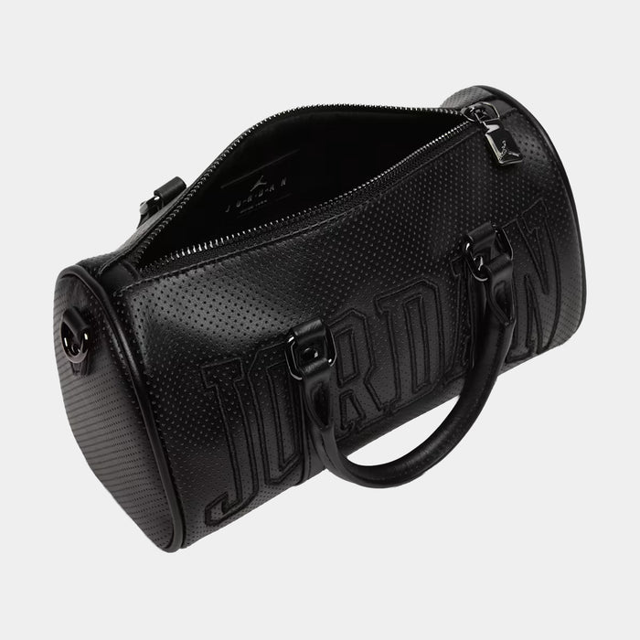 JDN Perforated Mini Duffle Mens Bag (Black)