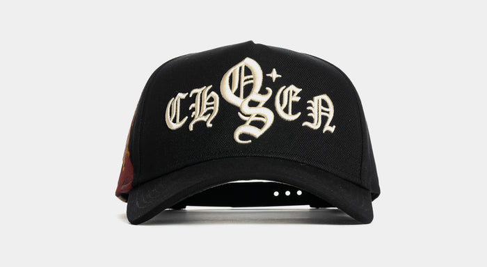 Jesus Snapback Mens Hat (Black/Cream)