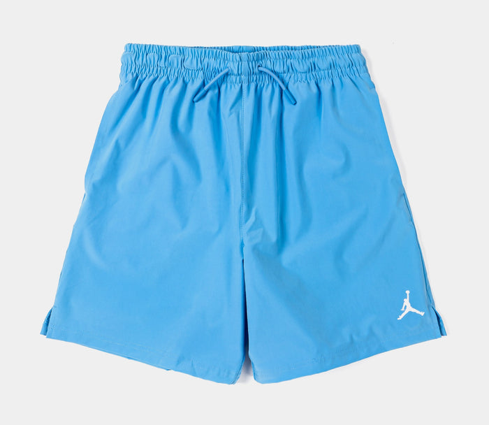 Jumpman Woven Play Grade School Shorts (Blue)