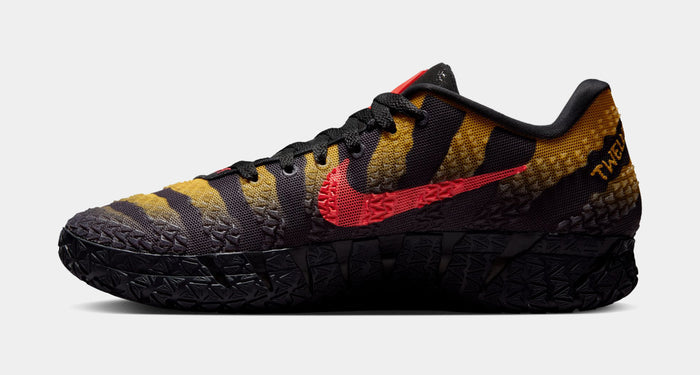 Jurassic Park x Ja 3 Raptor Mens Basketball Shoes (Anthracite/Bright Crimson/Yellow Ochre)