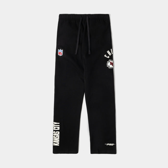 Kansas City Chiefs Original Fleece Mens Sweatpants (Black/White)