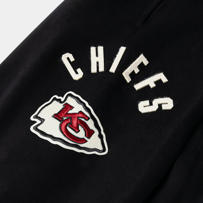 Kansas City Chiefs Original Fleece Mens Sweatpants (Black/White)