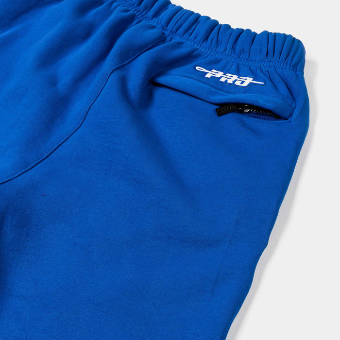 Kansas City Royals Living Large Fleece Mens Shorts (Blue/White)