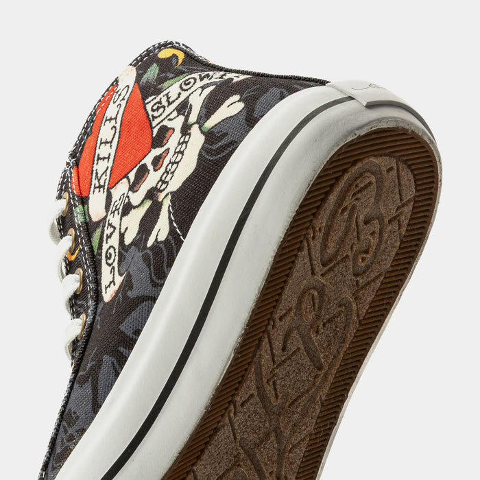 Kills Love Slowly High Top Womens Lifestyle Shoes (Black/White)