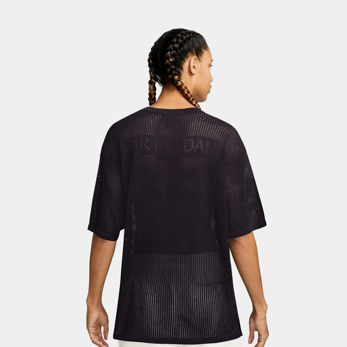 Knit Football Mens Jersey (Off Noir/Dark Smoke Grey)