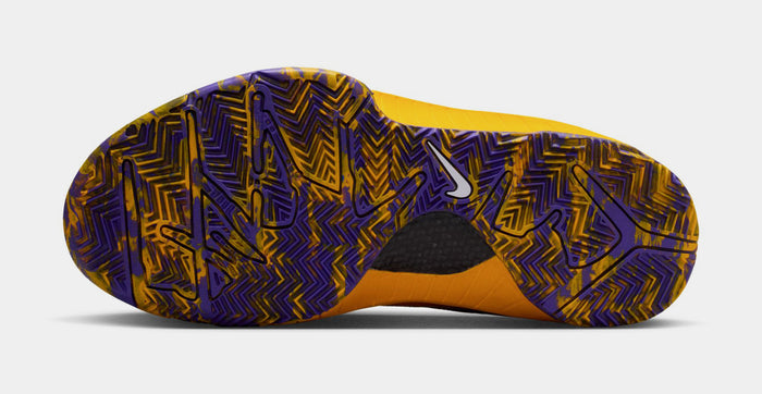 Kobe 4 Draft Pack Grade School Basketball Shoes (University Gold/White/Fierce Purple) Free Shipping