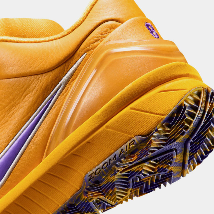 Kobe 4 Draft Pack Grade School Basketball Shoes (University Gold/White/Fierce Purple) Free Shipping