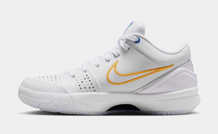 Kobe 4 Draft Pack Grade School Basketball Shoes (White/Glacier Blue/Fuchsia Glow) Free Shipping
