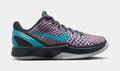 Kobe 6 Grade School Basketball Shoes (Dark Grey/Chlorine Blue/Daring Red)