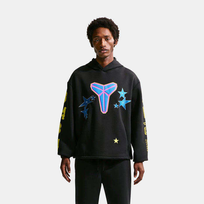 Kobe All Star Weekend Fleece Pullover Mens Hoodie (Black/Sonic Yellow/Light Photo Blue)