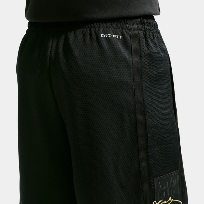 Kobe Basketball Mens Shorts (Black/Metallic Gold)