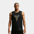 Kobe Basketball Mens Tank Top (Black/Metallic Gold)