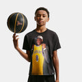 Kobe Bryant Draft Pack Grade School Short Sleeve Shirt (Black)