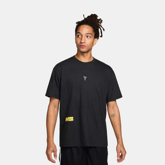 Kobe Dri Fit Mens Short Sleeve Shirt (Black/Yellow)