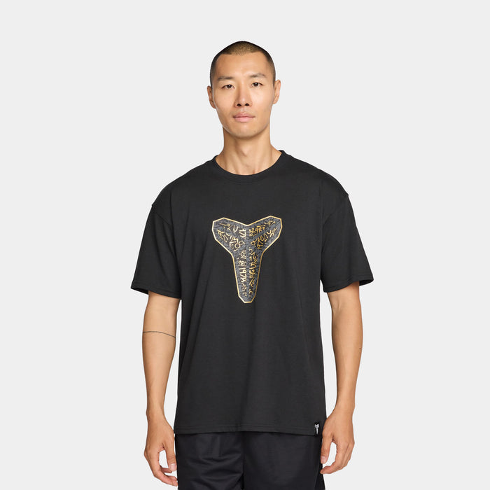 Kobe Mamba Day Dri Fit Mens Short Sleeve Shirt (Black)