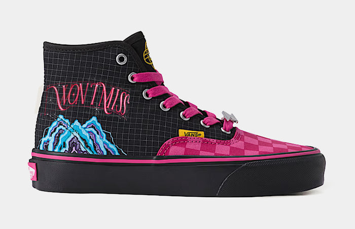 KPop Demon Hunters x Vans Authentic Hi 2.0 Grade School Lifestyle Shoes (KPop Demon Hunters Mira)