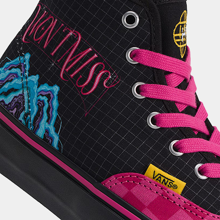 KPop Demon Hunters x Vans Authentic Hi 2.0 Grade School Lifestyle Shoes (KPop Demon Hunters Mira)