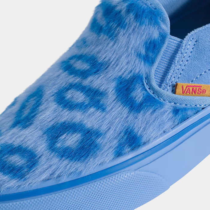 KPop Demon Hunters x Vans Classic Slip On Grade School Lifestyle Shoes (KPop Demon Hunters Blue)
