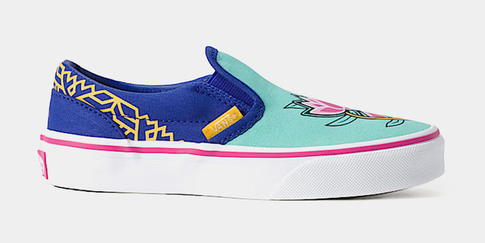 KPop Demon Hunters x Vans Classic Slip On Preschool Lifestyle Shoes (KPop Demon Hunters Zoey)