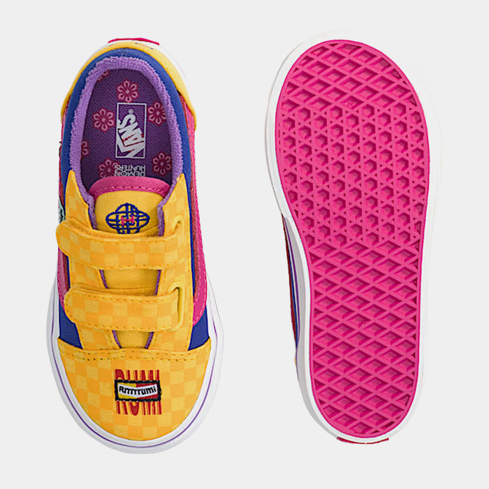 KPop Demon Hunters x Vans Old Skool Infant Toddler Lifestyle Shoes (KPop Demon Hunters Rumi)