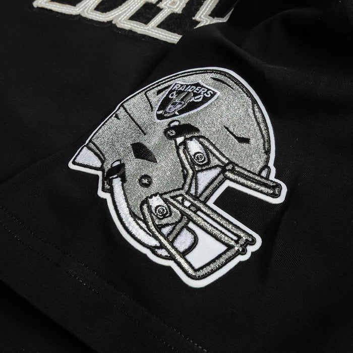 Las Vegas Raiders Day One Mens Short Sleeve Shirt (Black/Grey)