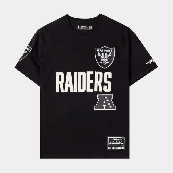 Las Vegas Raiders Original Mens Short Sleeve Shirt (Black/White)