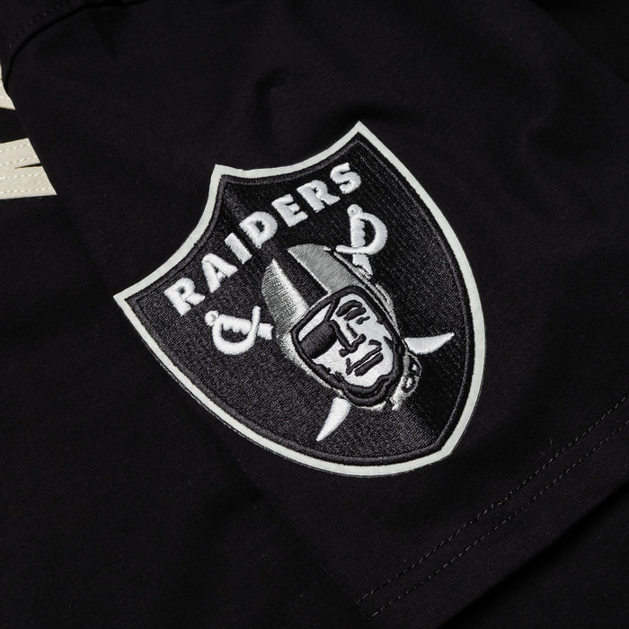 Las Vegas Raiders Original Mens Short Sleeve Shirt (Black/White)