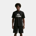 LeBron Shut Up and Dribble Mens Short Sleeve Shirt (Black)