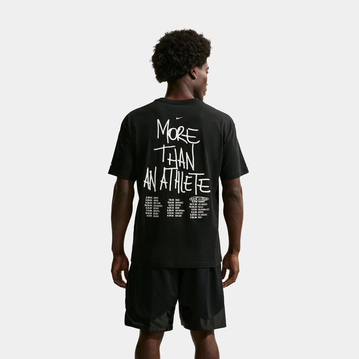 LeBron Shut Up and Dribble Mens Short Sleeve Shirt (Black)