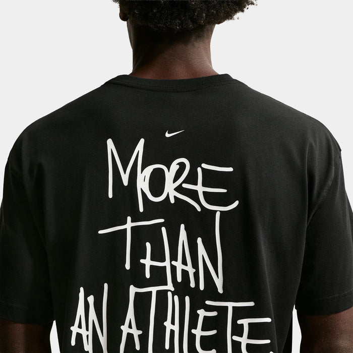 LeBron Shut Up and Dribble Mens Short Sleeve Shirt (Black)