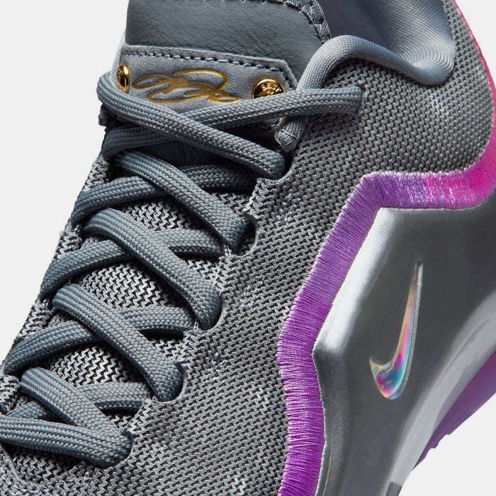 Lebron XXIII Bubble Boy Grade School Basketball Shoes (Cool Grey/Black/Metallic Silver)