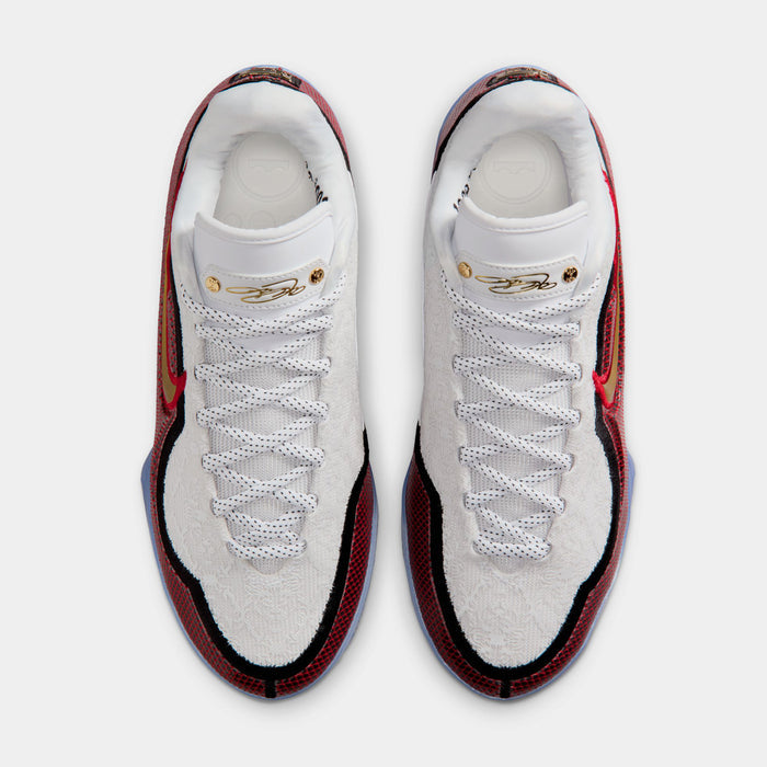 LeBron XXIII Grand Opening Mens Basketball Shoes (White/Metallic Gold/University Red/Black)