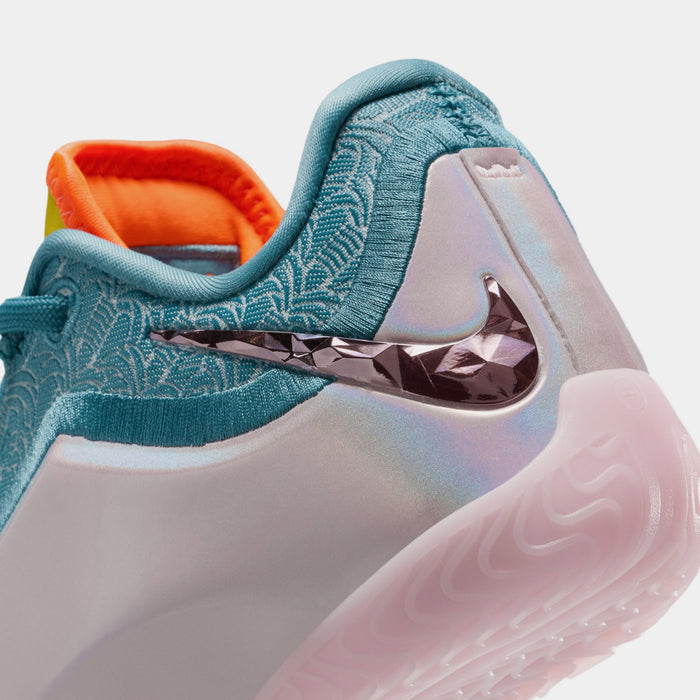 LeBron XXIII Miami Twice Grade School Basketball Shoes (Smokey Blue/Multi Color/Lightening)