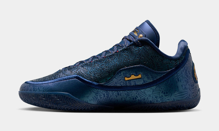 LeBron XXIII Out For Redemption Mens Basketball Shoes (Midnight Navy/Metallic Gold)
