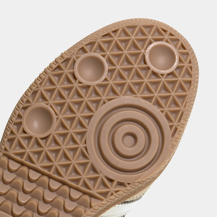 Liberty Samba OG Grade School Lifestyle Shoes (Core White/Orchid Fusion/Gum)
