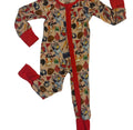 Little Blue Ballers Bamboo Zippy|12/18M