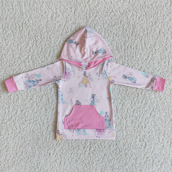Long sleeve hooded top    6 A11-22