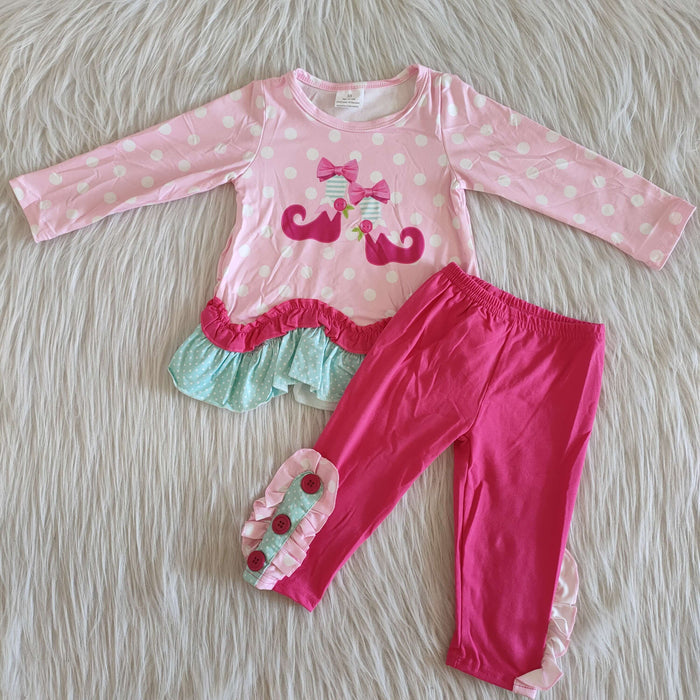 Long sleeve legging pants Christmas outfits  6 A10-11