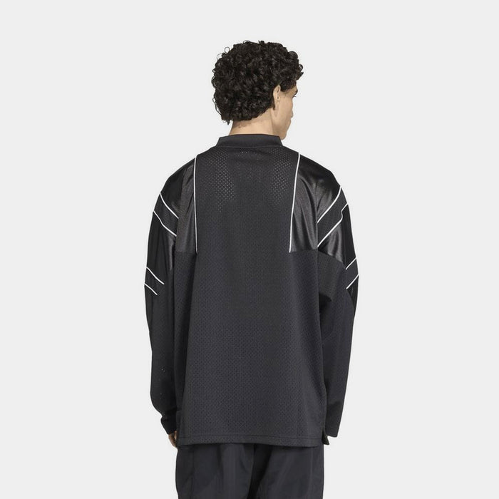 Long Sleeve Mens Jersey (Black)