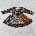 Long sleeve twirl dress      6 B11-37